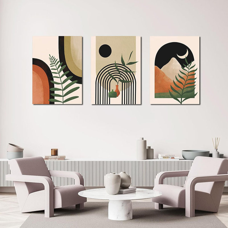 3 Piece Wrapped Canvas Set