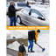 Balai à neige 49 po avec grattoir à glace pour pare-brise de voiture et fenêtres | Brosse à neige sans égratignures pour voitures, camions et VUS
