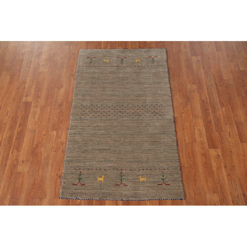 Tapis oriental tribal Gabbeh 3 x 5