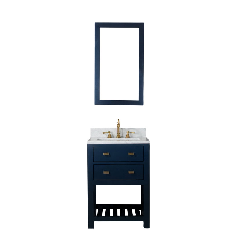 Madalyn 24'' W Single Vanity, Mirror Included