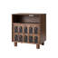 Table de chevet avec 2 tiroirs, petite table d'appoint avec rangement, Seadrifte