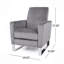 Fauteuil inclinable en métal-280720203