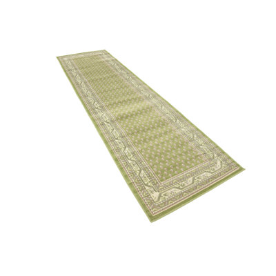 Swinson Geometric Green Rug