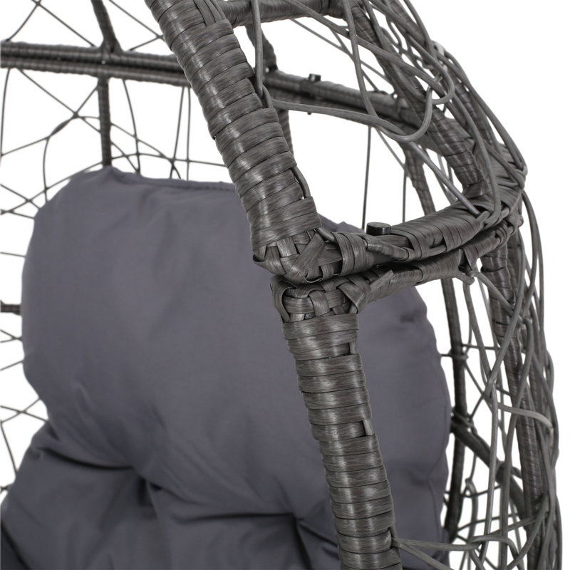 Fauteuil Gianni TEARDROP, président, Gris / Gris