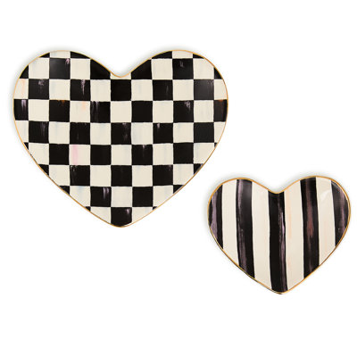 Heart Trinket Dishes, Set of 2