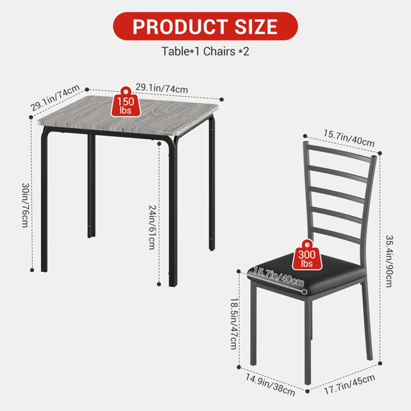Dimensions du produit
