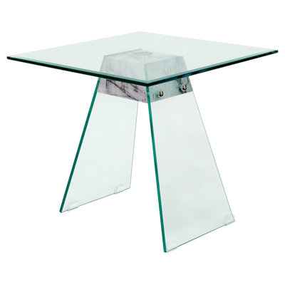 Godinne Glass Top End Table