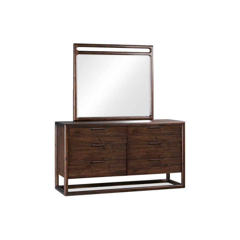Miroir de commode en bois Rosy Rosyid