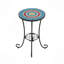 Table d'appoint de patio avec tablette-2108975379