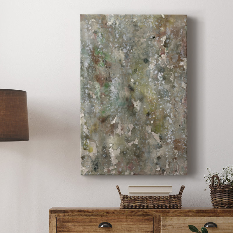 Abstrait écorce II - galerie Cavas sur mesure, H 12 po x l 8 po