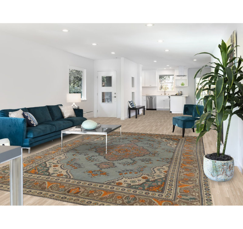 Tapis traditionnel en laine 8 x 11