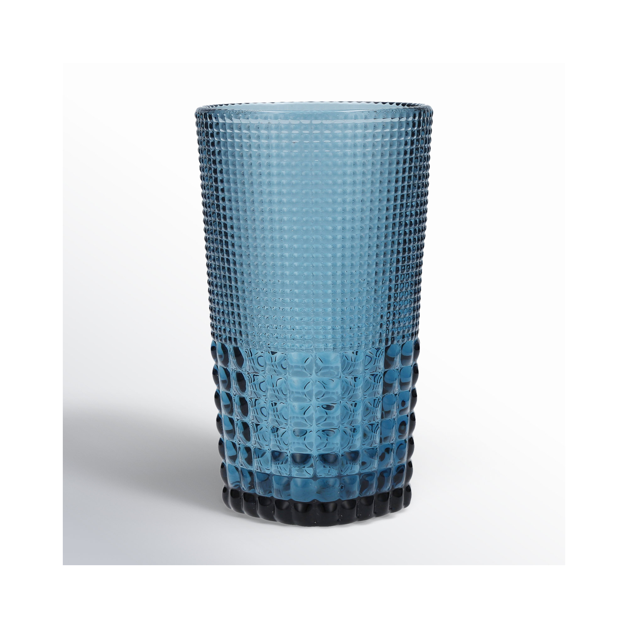 Malcolm Drinking Glass, 15 oz., Cornflower
