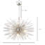 Lustre sphérique spoutnik 12 lumières Baskin-68377594