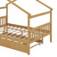 Lit double en bois avec lit gigogne-572256985-572256986