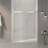 56-60"W X 72"H Frameless Sliding Shower Door,5/16" (8Mm) Thick SGCC Tempered Clear Glass,Double Side Easy Clean Coat, Brushed Nickel Finished With Buffer-119869674