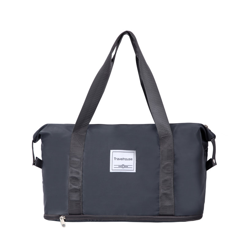 Ensemble de 5 valises, ensemble de valises rigides en PP avec serrure TSA et roulettes durables (20 "24" 28 + un sac de voyage et une trousse de toilette)