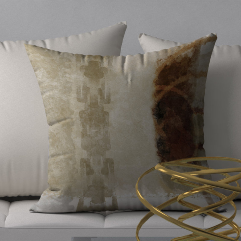 Reversible Throw Pillow, 20" x 20"