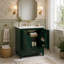 Meuble-lavabo de salle de bain avec lavabo style rétro-2089190542