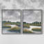 «Salt Marshes I», reproduction encadrée de qualité supérieure - prête à être accrochée - aucun clou requis - aucun clou requis-2083267362-2083267370