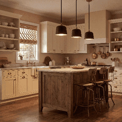 Ellisville 1 - Light Single Empire Pendant