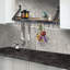 Gourmet Handcrafted Bookshelf Wall Mounted Pot Rack-722633908