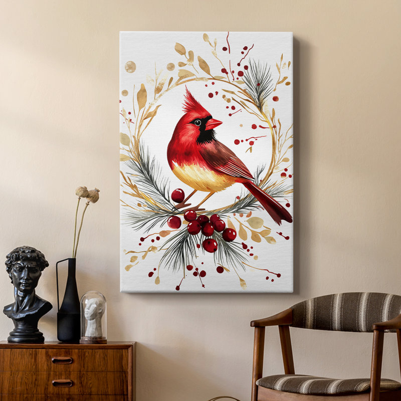 Art des Fêtes de Noël CMXCII - galerie Cavas sur mesure, H 27 po x l 18 po