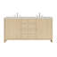 Gracyn 71.75'' W Double Vanity-606635405-625916456