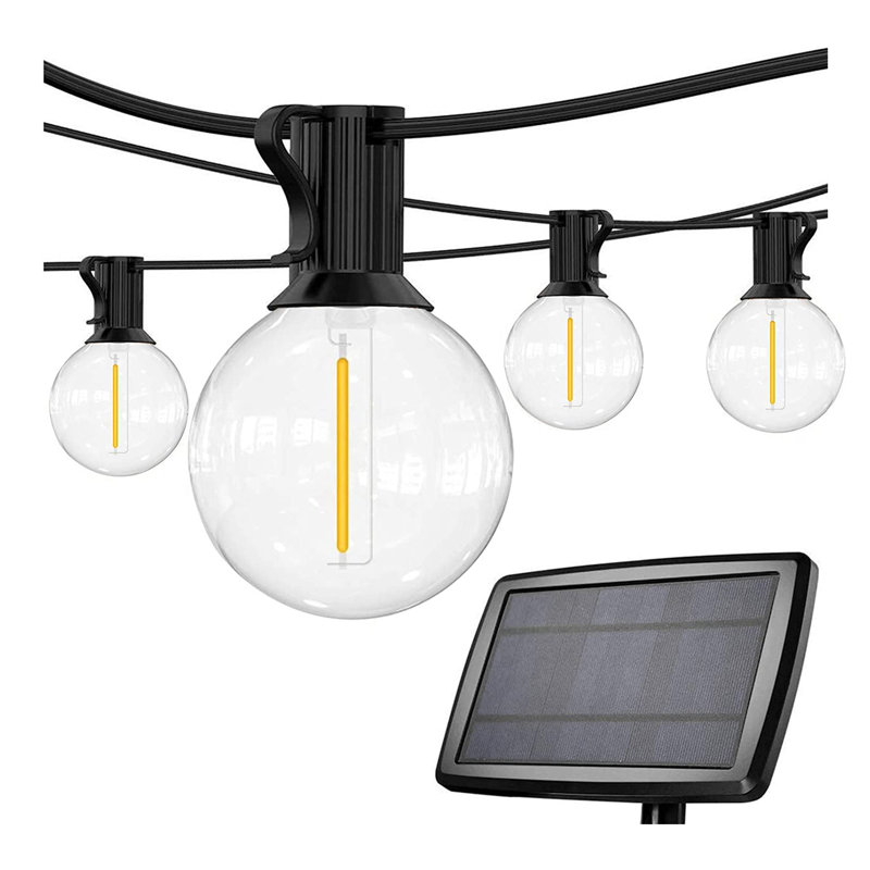 13 - Bulb 324'' Solar Powered String Light