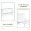 Grand lit escamotable avec port USB et tablettes amovibles de chaque côté-1735745126-1735745120