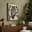 Owl in Balance Botanical - Wrapped Canvas-1562929694-1562929685
