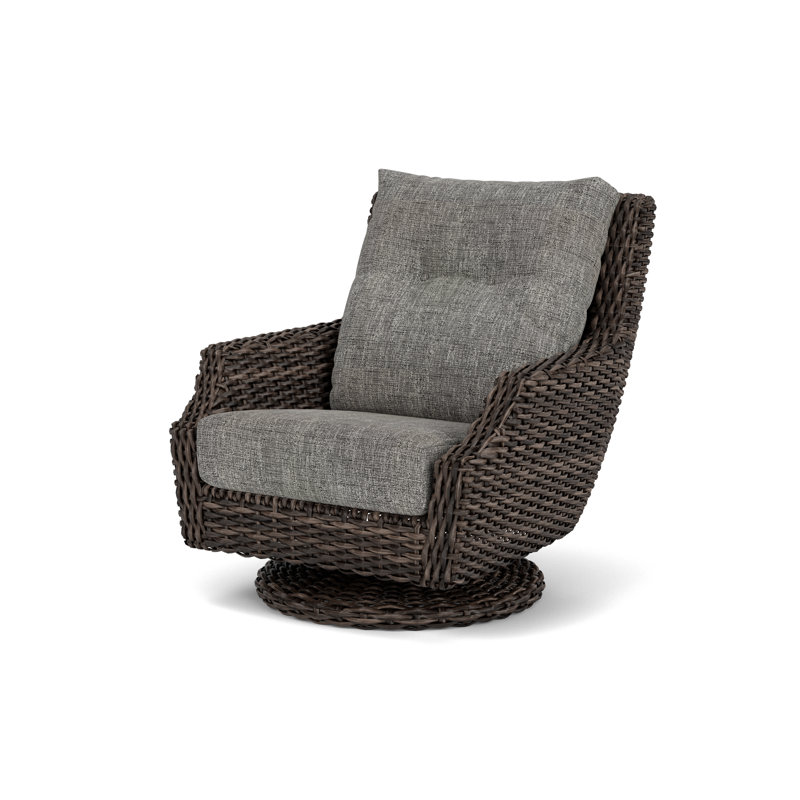 Largo Outdoor Rocker Chair, Black Sand