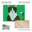 Sharyn Bursic  Tuxedo Cat Thumbs Up Wood Slat Art-43617030