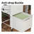 Kahira 2 Drawer Mobile File Cabinet, Wood Top Home Office Filing Cabinets, Printer Cabinet Fits Letter Files-1420357675