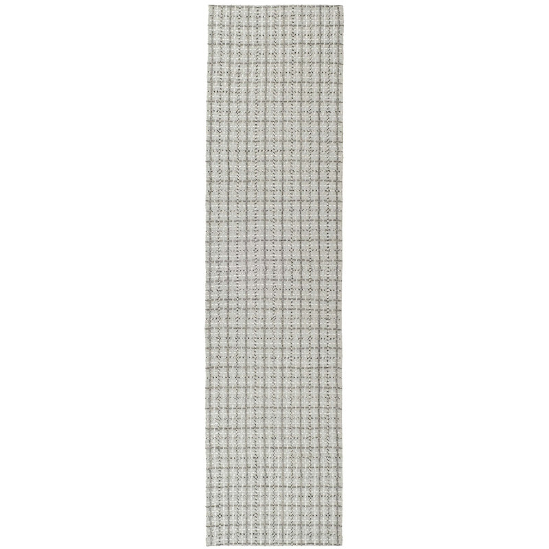Adelmar Hand Woven Performance Geometric Rug, Runner 2' x 6'