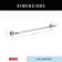 Silverton Wall Mount Towel Bar Bath Hardware Accessory in Polished Chrome