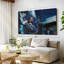 «Blue Cool Wall Art» sur toile-1863295866