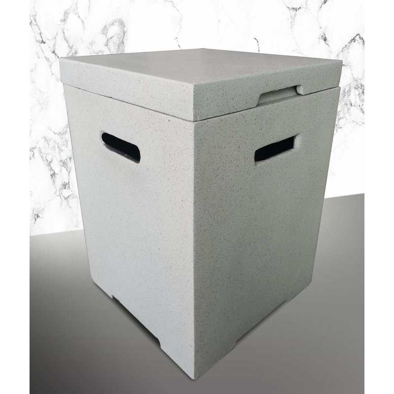 Recouvrement de bonbonne propane pour foyer