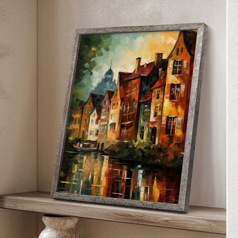 LANDSCAPES Series CCLxx, reproduction encadrée - bois massif, H 15 po x l 12 po