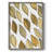 Patterned Leaf Shapes II Framed Print - Solid Wood-795113261