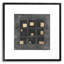 Washed Black Squares Print by Michael Willett