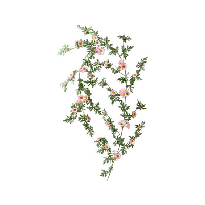  Artificial Fake Flowers for Home Decor Decorative Shelter Wall-hung Green Simulation Daisy Rattan Living Room Fake Flowers Wall Hung Indoor Vines