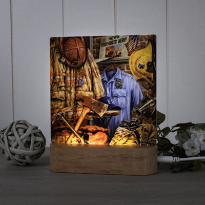 Firefighter Night Light