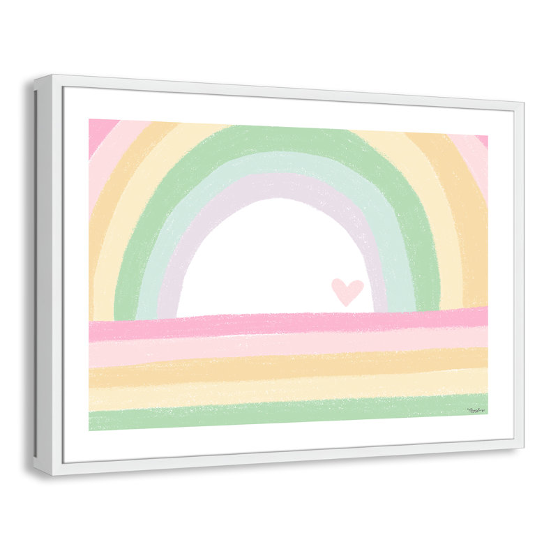 Décoration murale pour enfants, H 25,5 po x l 35,5 po x P 1,19 po, Encadré de boîte blanc