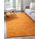 Tapis orange Mariam