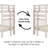 Ahmia Solid Wood Twin Over Twin Bunk Bed with Built-In Ladder-590781996