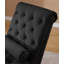 Chaise longue d'intérieur avec capitonnage à boutons et garniture cloutée pour le salon, le bureau et la chambre à coucher-730979033