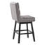 Tufted Fabric Barstool, Set of 2-928365312