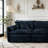 Oversized Chenille Loveseat Sofa-1582197316