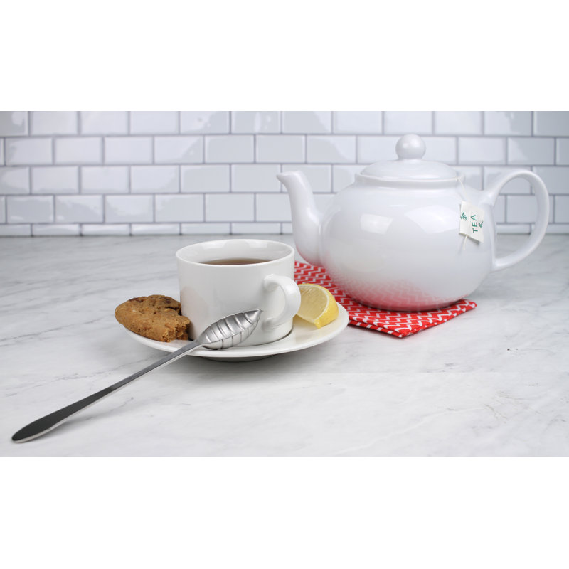Red Barrel Studio® 48oz. Teapot, White