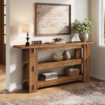 62.99cm Solid Wood Console Table